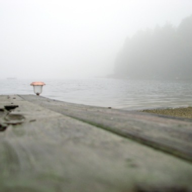 Foggy Dock on the Bay